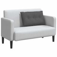 Възглавница за гръб Тъмносиво 80 x 50 cm Кордюрова тъкан