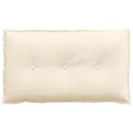 Възглавница за гръб Крем 80 x 50 cm Кордюрова тъкан