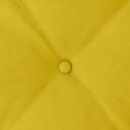 Възглавница за гръб Жълто 120 x 50 cm Кордюрова тъкан