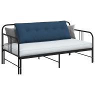 Възглавница за гръб Синьо 140 x 19 x 50 см текстил