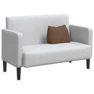 Възглавница за гръб Кафяво 45 x 20 x 35 см текстил