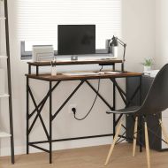 Бюро с рафт Димян дъб 100 x 50 x 86,5 см Инженерно дърво