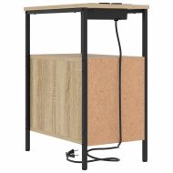 Нощен шкаф 2 pcs Сонома дъб 30 x 48 x 61 см Инженерно дърво