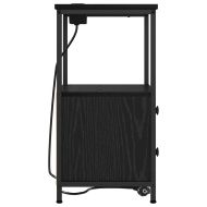Нощен шкаф Черния дъб 40 x 31 x 60 см Инженерно дърво