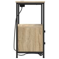 Нощен шкаф Сонома дъб 40 x 31 x 60 см Инженерно дърво