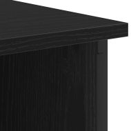 Нощен шкаф 2 pcs Черния дъб 38 x 31 x 61 см Инженерно дърво