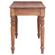 Бюро с чекмеджета, 117x57x75 см, махагоново дърво масив