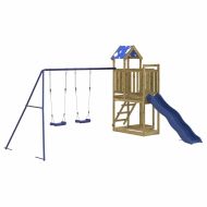 Комбинирано детско съоръжение за игра, импрегниран бор