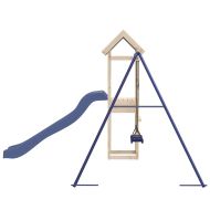 Комбинирано детско съоръжение за игра на открито, бор масив