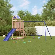 Комбинирано детско съоръжение, масивна дугласка дървесина