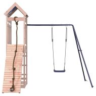 Комбинирано детско съоръжение, масивна дугласка дървесина