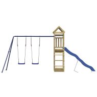 Комбинирано детско съоръжение за игра, импрегниран бор