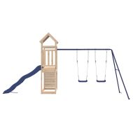 Комбинирано детско съоръжение за игра на открито, бор масив