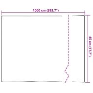 Статично прозорчно фолио 45 x 1000 см ПВЦ