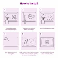 Статично прозорчно фолио 90 x 500 cm ПВЦ