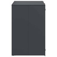 Контейнер за съхранение на 3 коша 340 x 77.5 x 115.5 см Стомана