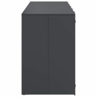 Контейнер за съхранение на 3 коша 340 x 77.5 x 115.5 см Стомана