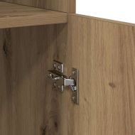 Висок шкаф Дъб 80 х 42,5 х 185 см Инженерно дърво