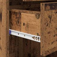 Висок шкаф Старо дърво 40 х 42,5 х 185 см Инженерно дърво