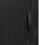 Стенни шкафове 2 pcs Черния дъб 69,5 x 34 x 90 см