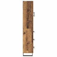 Висок шкаф Старо дърво 34,5 x 34 x 180 см Инженерно дърво