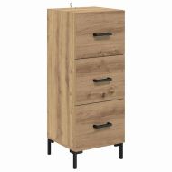 Висок шкаф с чекмедже Дъб 34,5 x 34 x 180 см Инженерно дърво