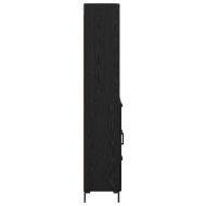 Висок шкаф Черния дъб 69,5 x 34 x 180 см Инженерно дърво