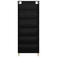 Висок шкаф Черния дъб 69,5 x 32,5 x 180 см Инженерно дърво