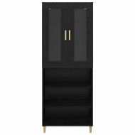 Висок шкаф Черния дъб 69,5 x 34 x 180 см