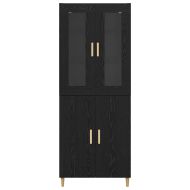 Висок шкаф Черния дъб 69,5 x 34 x 180 см