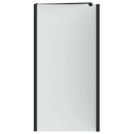 Душова обшивка Черно 120 x 68 x 130 см ESG стъкло и алуминий