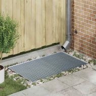 Решетка Сребрист 30 x 30 x 2 см Горещо поцинкована стомана