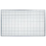 Решетка Сребрист 30 x 30 x 2 см Горещо поцинкована стомана