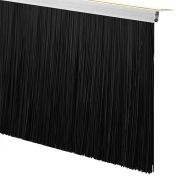 Самозалепващи се четки за уплътняване на врати 6 pcs Сребрист