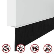 Самозалепващи се четки за уплътняване на врати 12 pcs Бяло