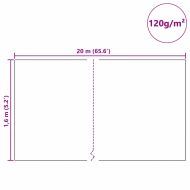 Флийс за защита на растения от замръзване Бяло 20 x 1,6 м