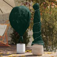 Флийс за защита на растения от замръзване Зелен 20 x 3,2 м