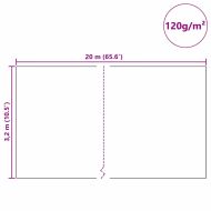 Флийс за защита на растения от замръзване Бежово 20 x 3,2 м