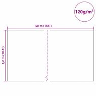 Флийс за защита на растения от замръзване Бежово 50 x 3,2 м