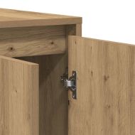 Служебен шкаф дъб артизан 120 x 41 x 75 см Инженерно дърво