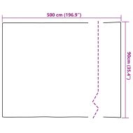 Статично прозорчно фолио Шаблон с цветя 90 x 500 cm ПВЦ