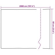 Статично прозорчно фолио Прозрачен 60 x 2000 cm ПВЦ