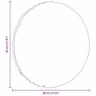 Възглавници за седалки 2 pcs Розово Ø30 x 13 см текстил