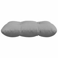 Възглавници за седалки 4 pcs Облачно сиво 40 x 40 x 12 см