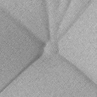 Възглавници за седалки 4 pcs Облачно сиво 40 x 40 x 12 см