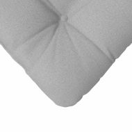 Възглавници за седалки 4 pcs Облачно сиво 40 x 40 x 12 см