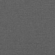 Възглавници за седалки 4 pcs Тъмен сив 40 x 40 x 6 cm текстил