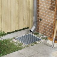 Решетка Сребрист 40 x 40 x 2 cm Горещо поцинкована стомана