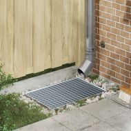 Решетка Сребрист 60 x 40 x 2 cm Горещо поцинкована стомана