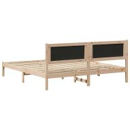 Рамка за легло Таупе 180 x 200 cm Солидно борово дърво